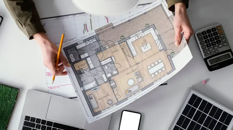 3 Bedroom house plan in Bangladesh